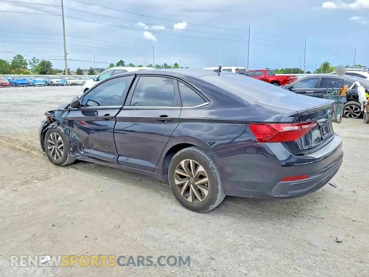2 Photograph of a damaged car 3VW5M7BU1RM063473 VOLKSWAGEN JETTA 2024