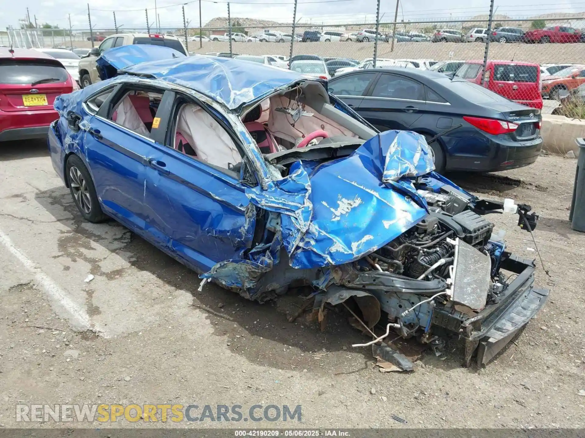 1 fotografías del automóvil dañado 3VW5M7BU1RM078197 VOLKSWAGEN JETTA 2024