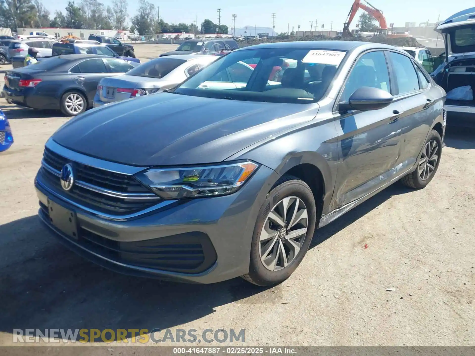 2 Photograph of a damaged car 3VW5M7BU7RM073795 VOLKSWAGEN JETTA 2024