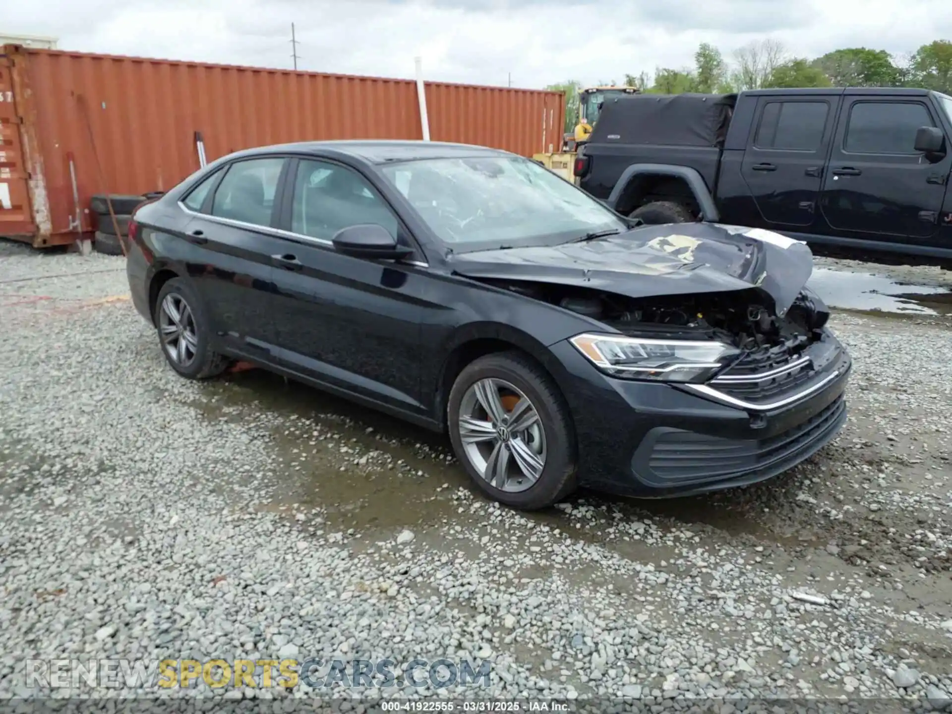 1 Photograph of a damaged car 3VW7M7BU6RM005299 VOLKSWAGEN JETTA 2024