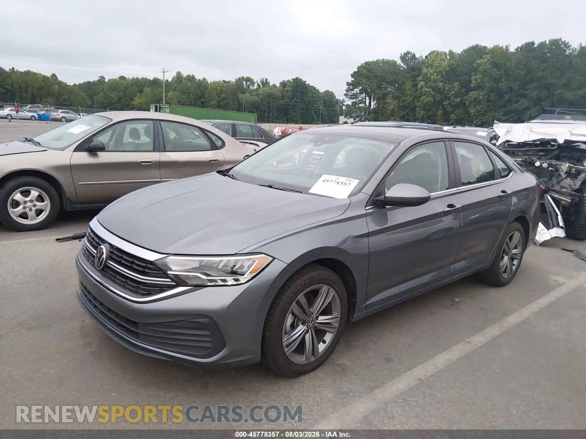 2 Photograph of a damaged car 3VW7M7BU8RM012853 VOLKSWAGEN JETTA 2024
