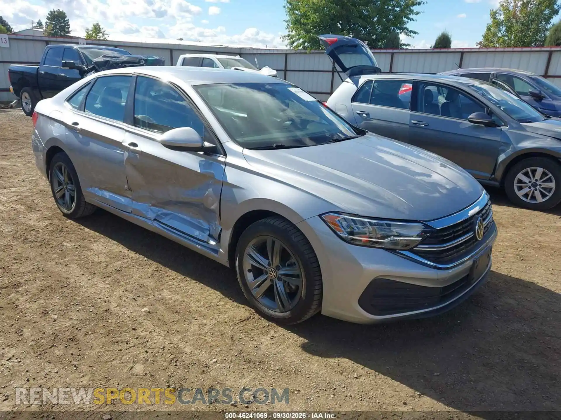1 Photograph of a damaged car 3VWEM7BU2RM048352 VOLKSWAGEN JETTA 2024