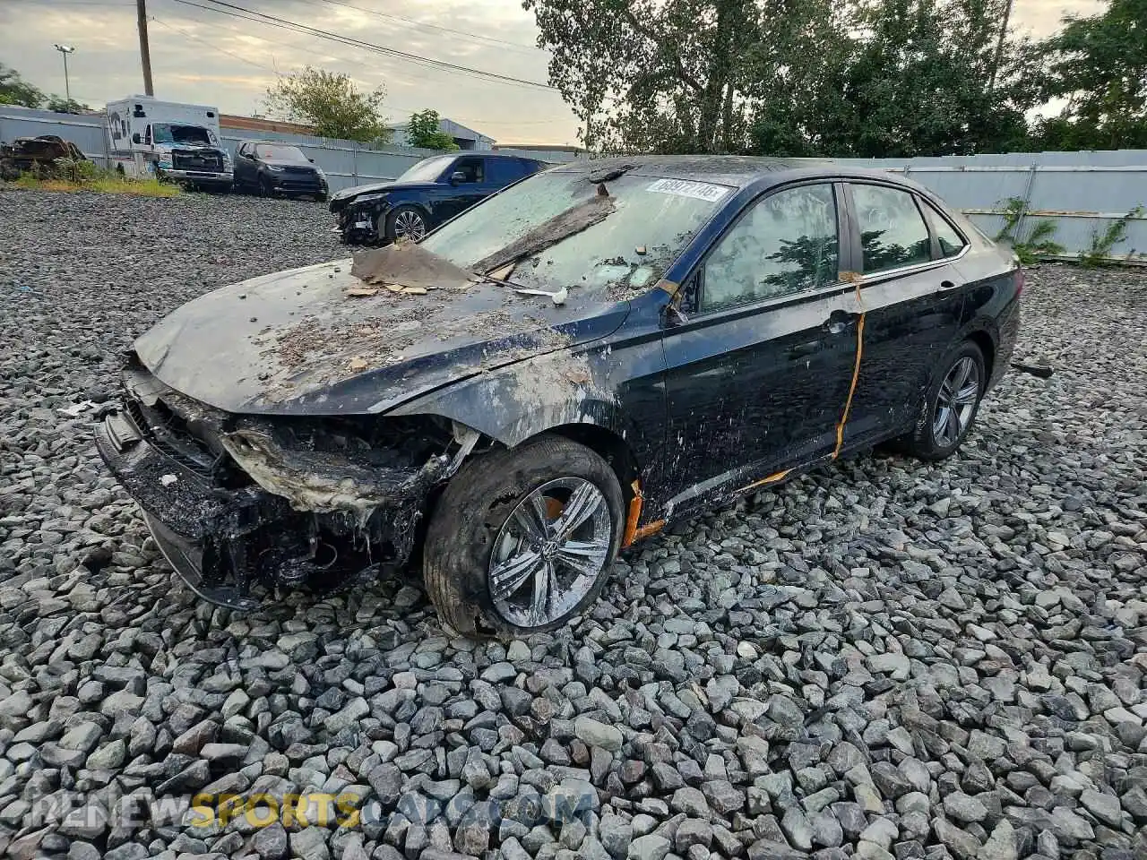 1 fotografías del automóvil dañado 3VWEM7BU5RM035739 VOLKSWAGEN JETTA 2024