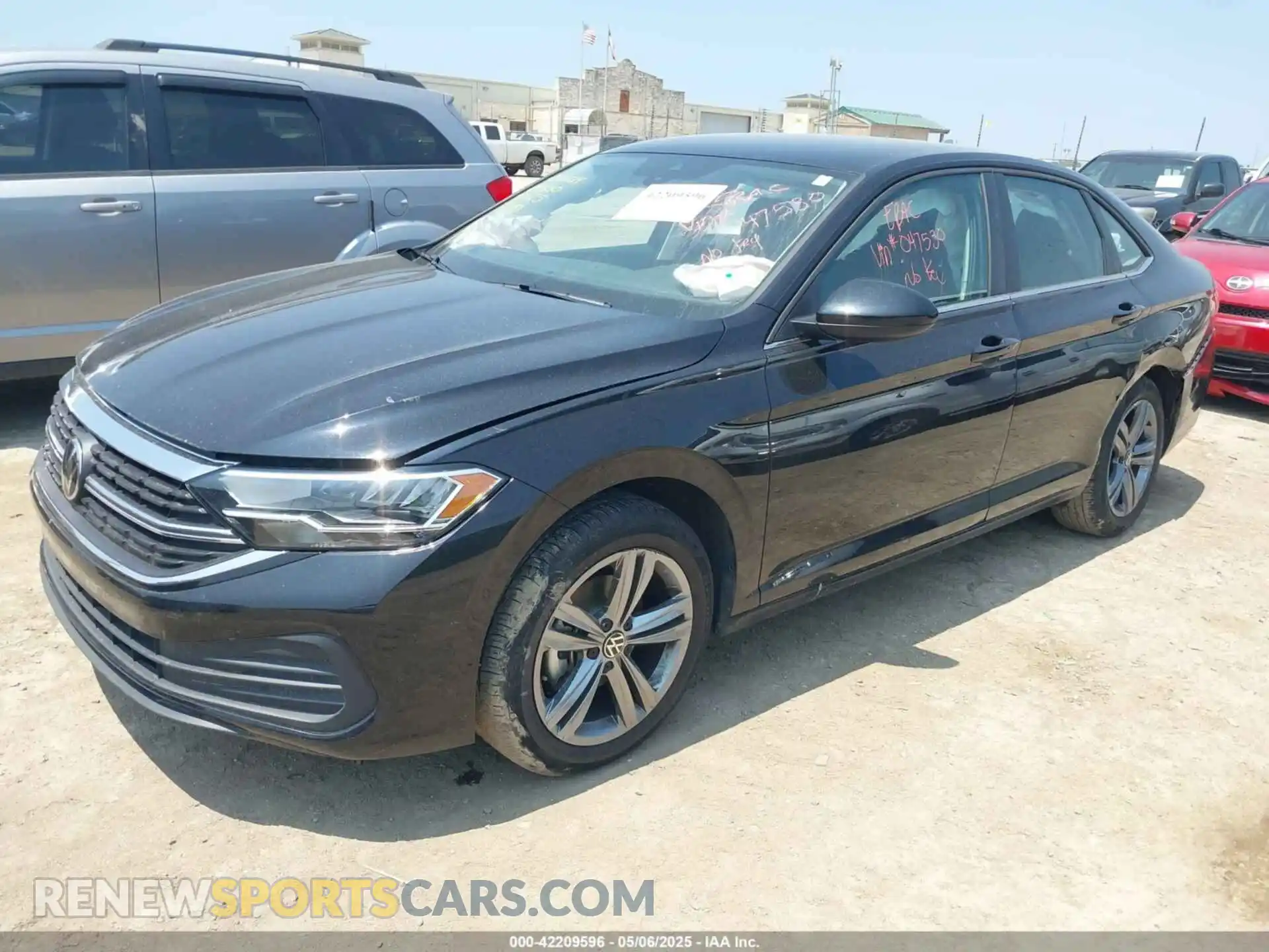 2 fotografías del automóvil dañado 3VWEM7BU6RM047530 VOLKSWAGEN JETTA 2024