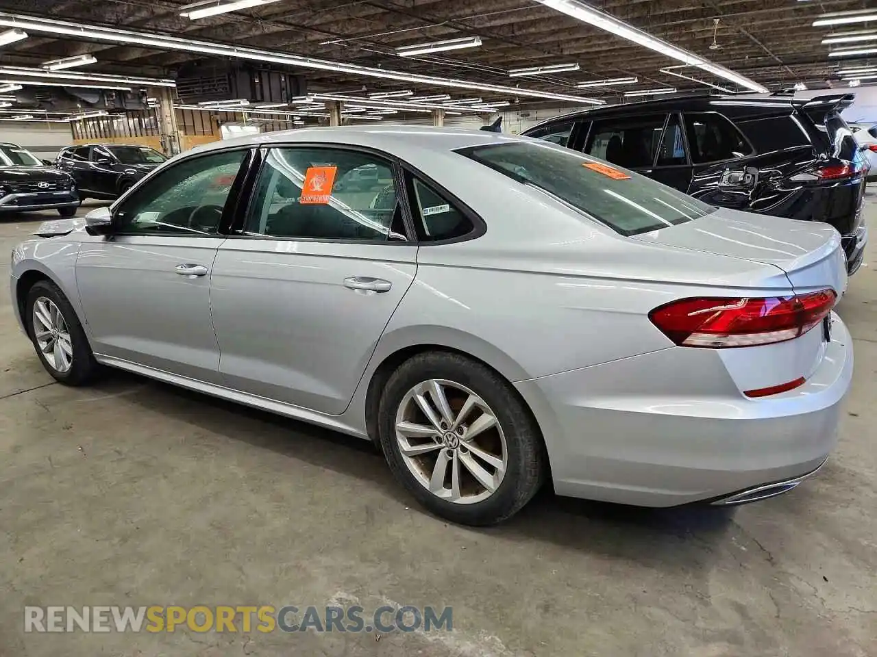 2 Photograph of a damaged car 1VWAA7A34MC007702 VOLKSWAGEN PASSAT 2021
