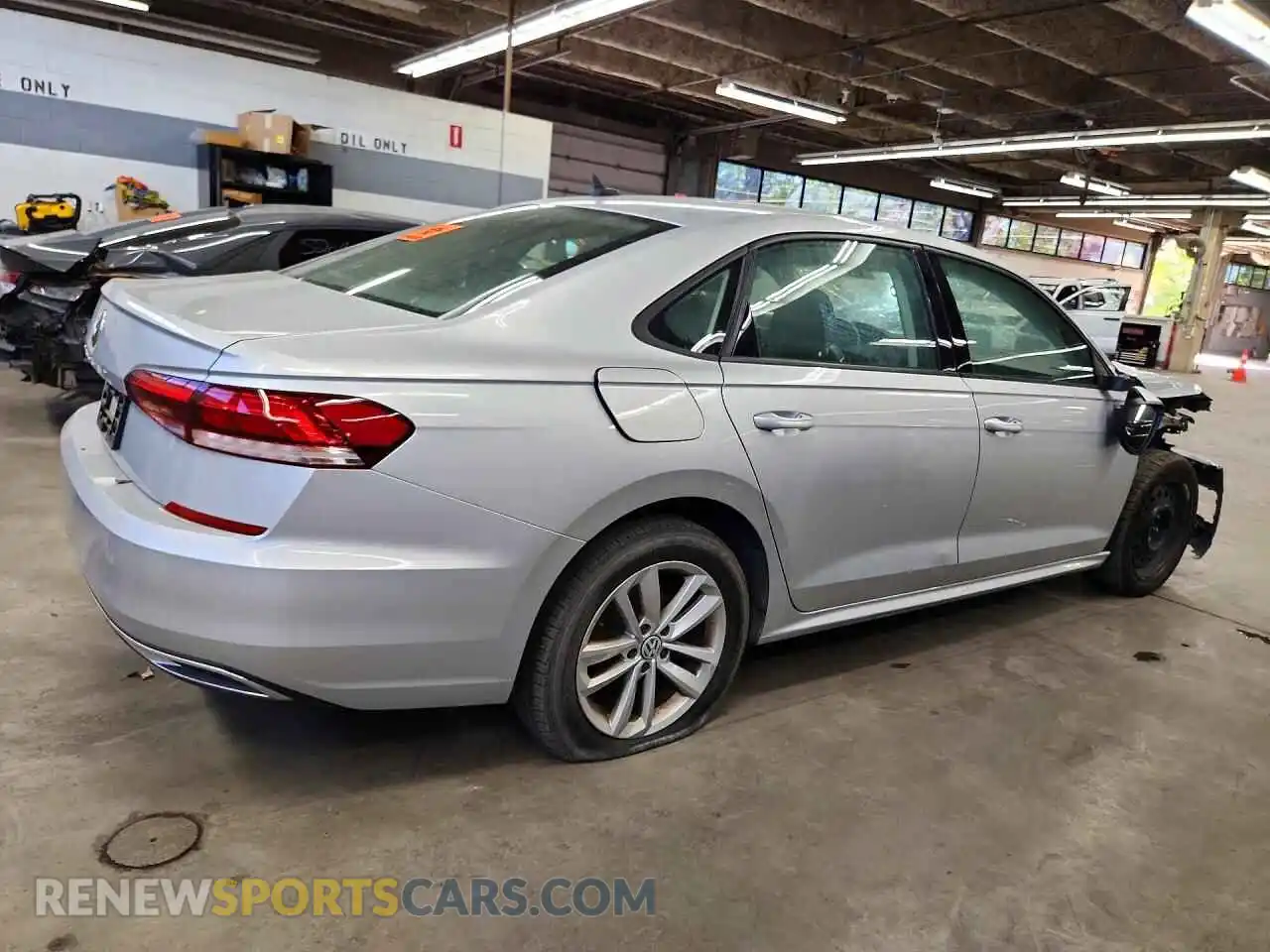3 Photograph of a damaged car 1VWAA7A34MC007702 VOLKSWAGEN PASSAT 2021