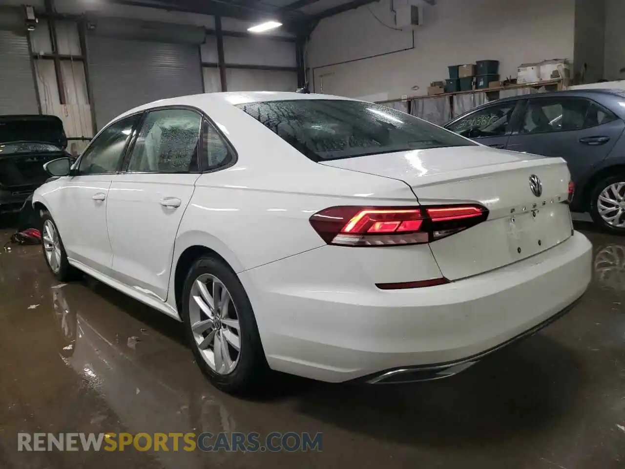 2 Photograph of a damaged car 1VWAA7A34MC013967 VOLKSWAGEN PASSAT 2021