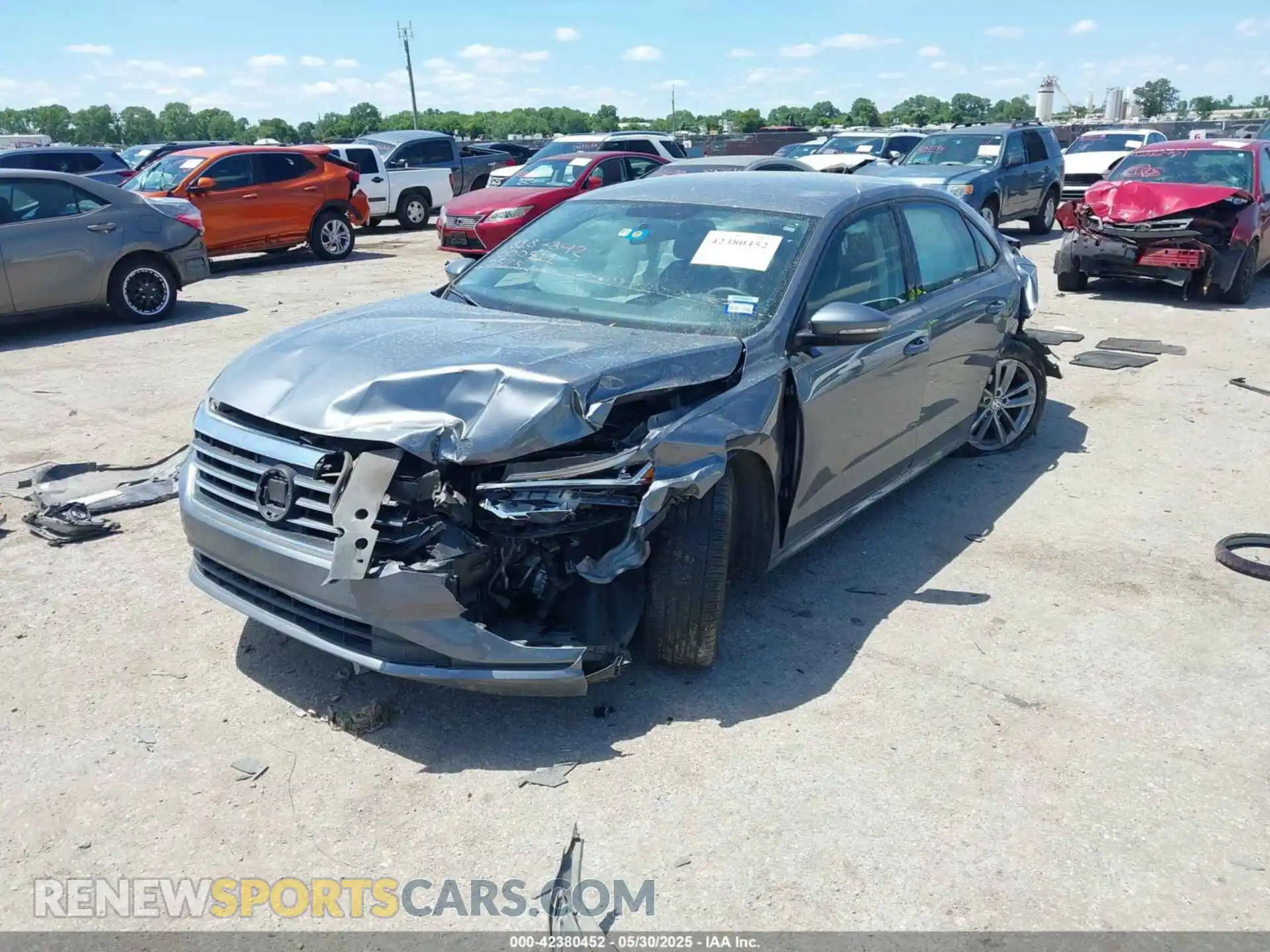 2 Photograph of a damaged car 1VWAA7A36MC000511 VOLKSWAGEN PASSAT 2021