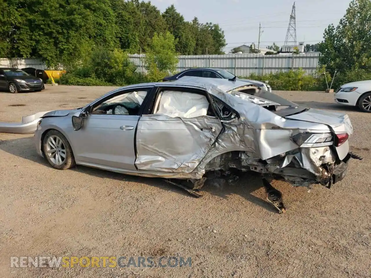 2 Photograph of a damaged car 1VWBA7A31MC010061 VOLKSWAGEN PASSAT 2021