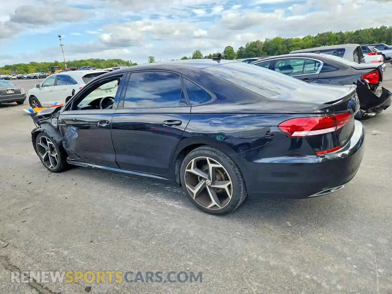 2 Photograph of a damaged car 1VWMA7A36MC012865 VOLKSWAGEN PASSAT 2021