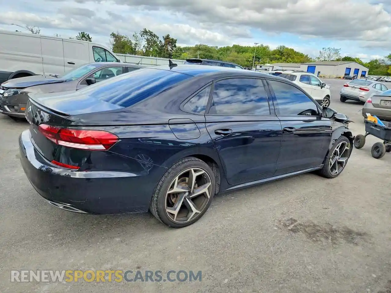 3 Photograph of a damaged car 1VWMA7A36MC012865 VOLKSWAGEN PASSAT 2021