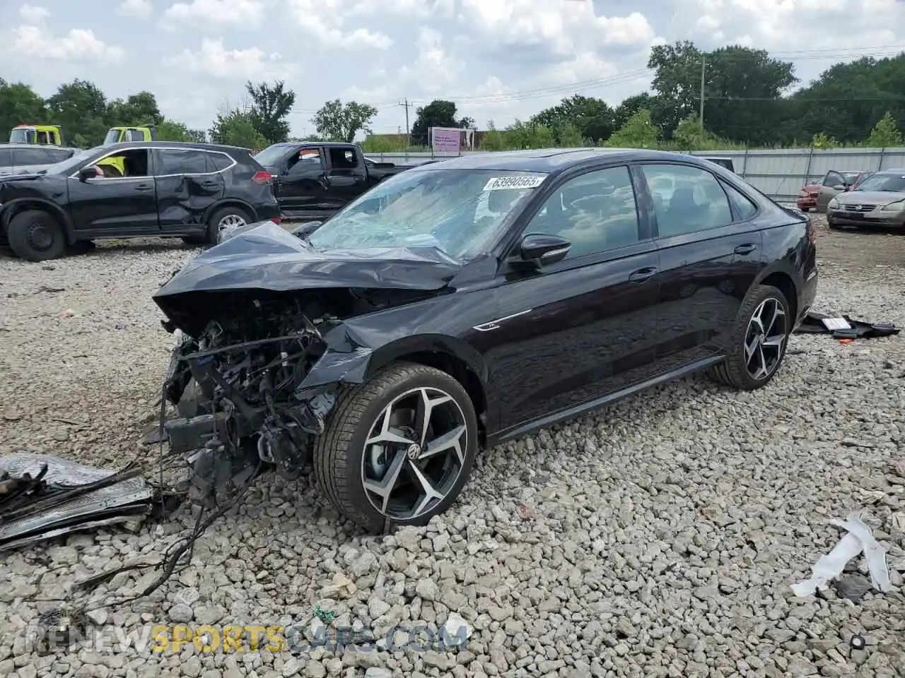1 Фотография поврежденного автомобиля 1VWMA7A39MC010043 VOLKSWAGEN PASSAT 2021