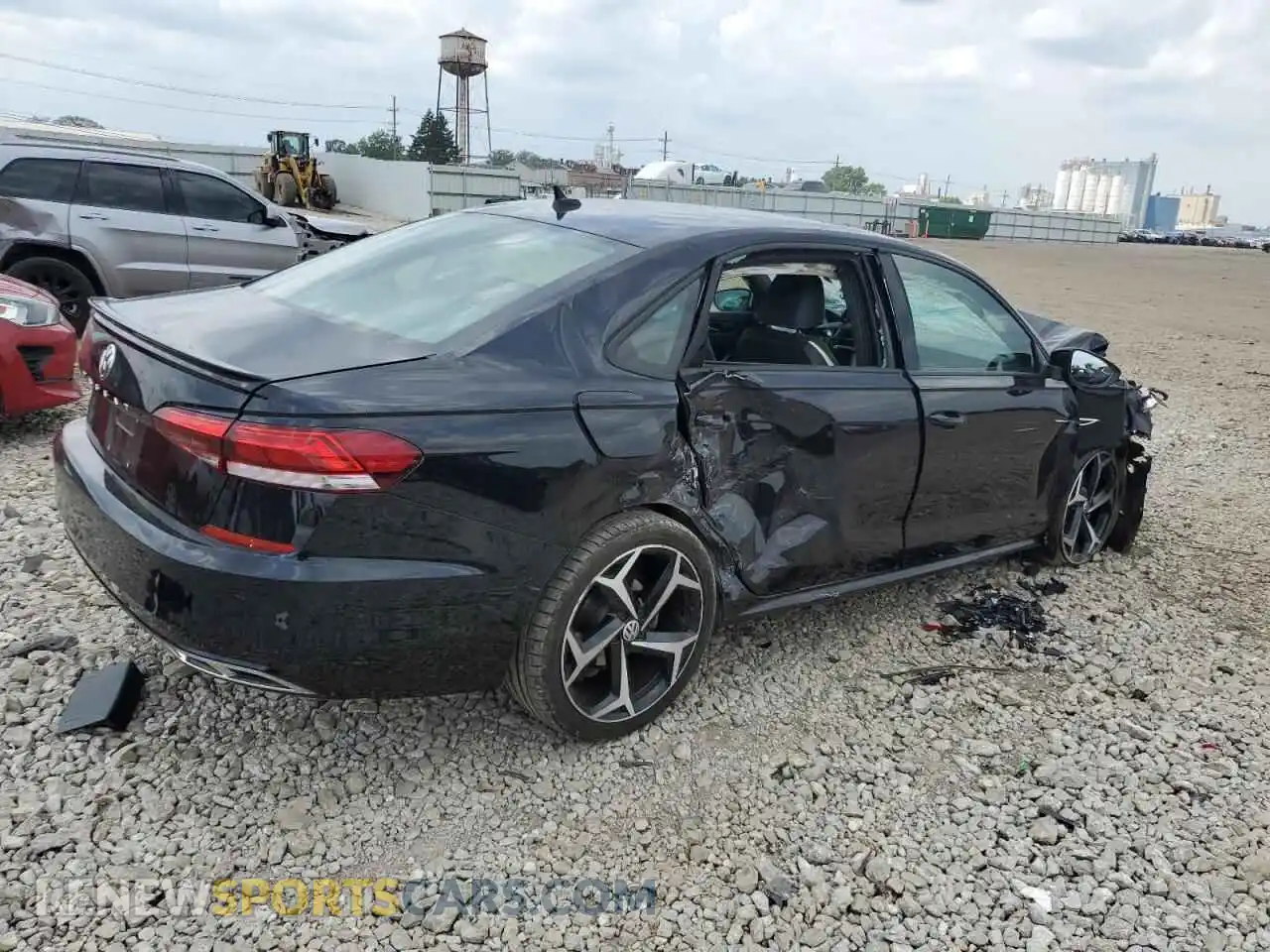 3 Фотография поврежденного автомобиля 1VWMA7A39MC010043 VOLKSWAGEN PASSAT 2021
