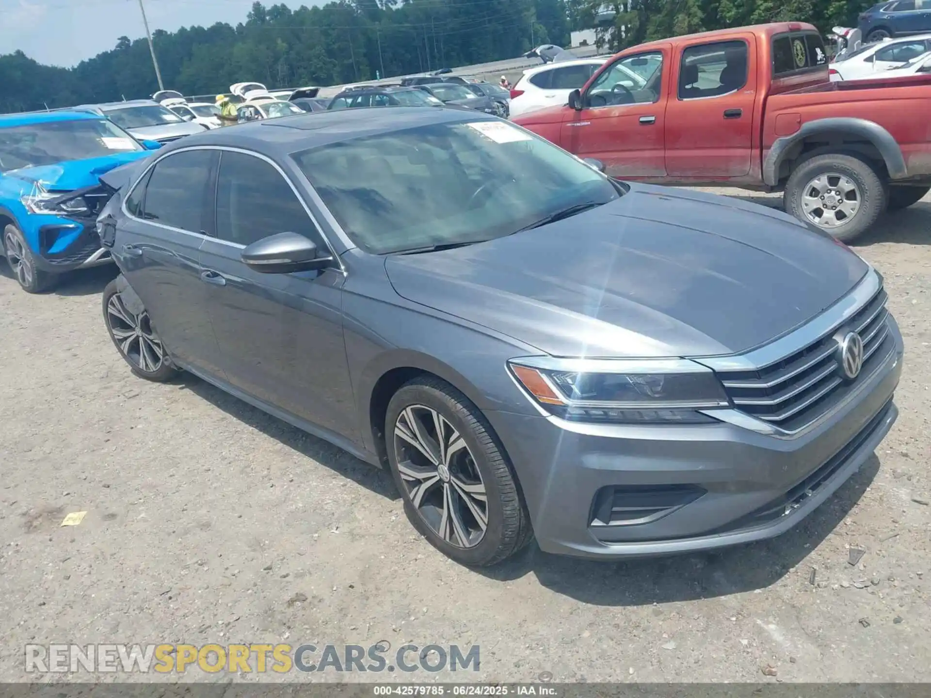 1 fotografías del automóvil dañado 1VWSA7A30MC000668 VOLKSWAGEN PASSAT 2021