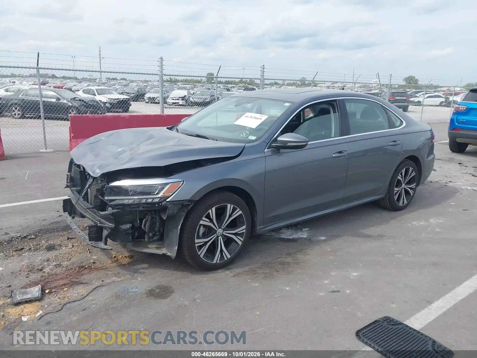 2 Photograph of a damaged car 1VWSA7A30MC004560 VOLKSWAGEN PASSAT 2021