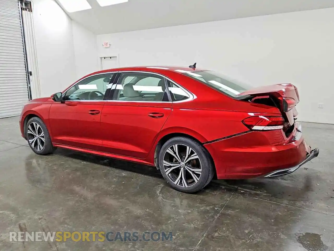 2 Photograph of a damaged car 1VWSA7A32MC018802 VOLKSWAGEN PASSAT 2021