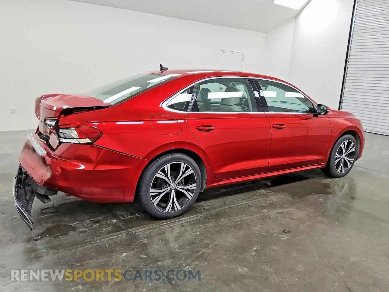 3 Photograph of a damaged car 1VWSA7A32MC018802 VOLKSWAGEN PASSAT 2021