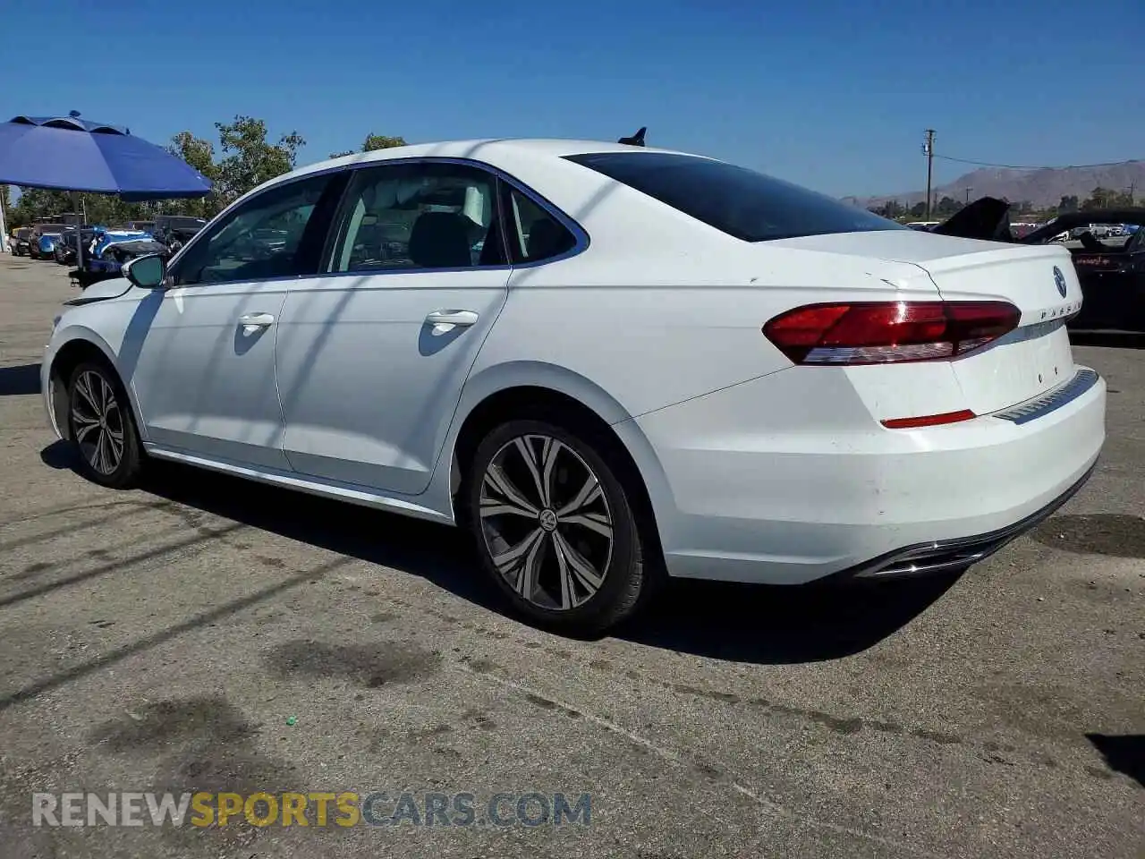 2 Photograph of a damaged car 1VWSA7A33MC009073 VOLKSWAGEN PASSAT 2021