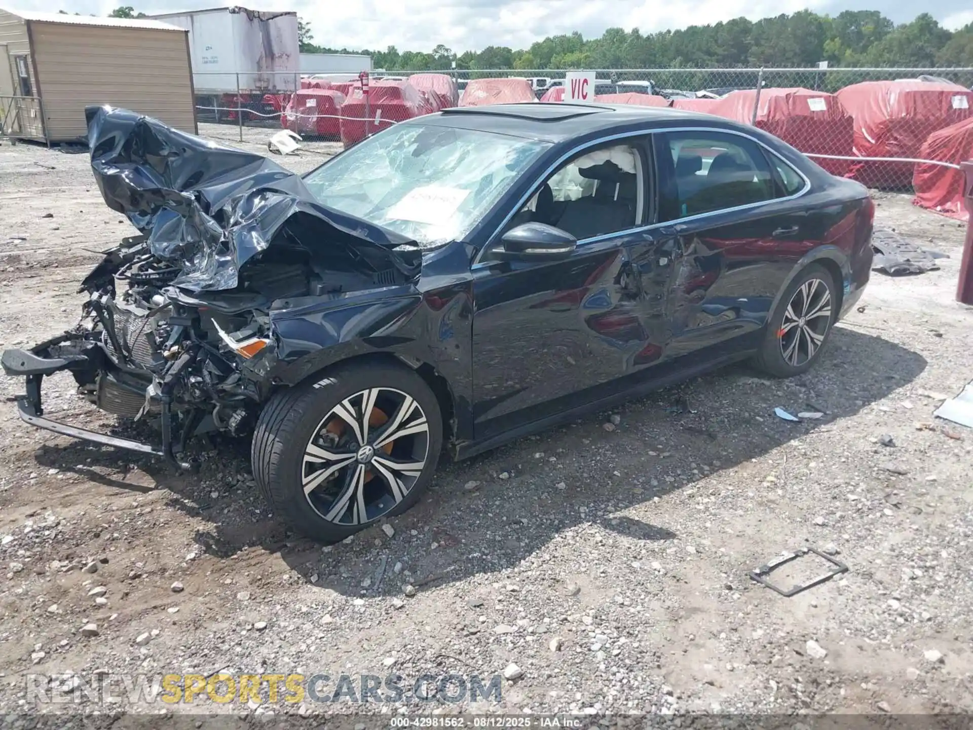 2 Photograph of a damaged car 1VWSA7A34MC004092 VOLKSWAGEN PASSAT 2021