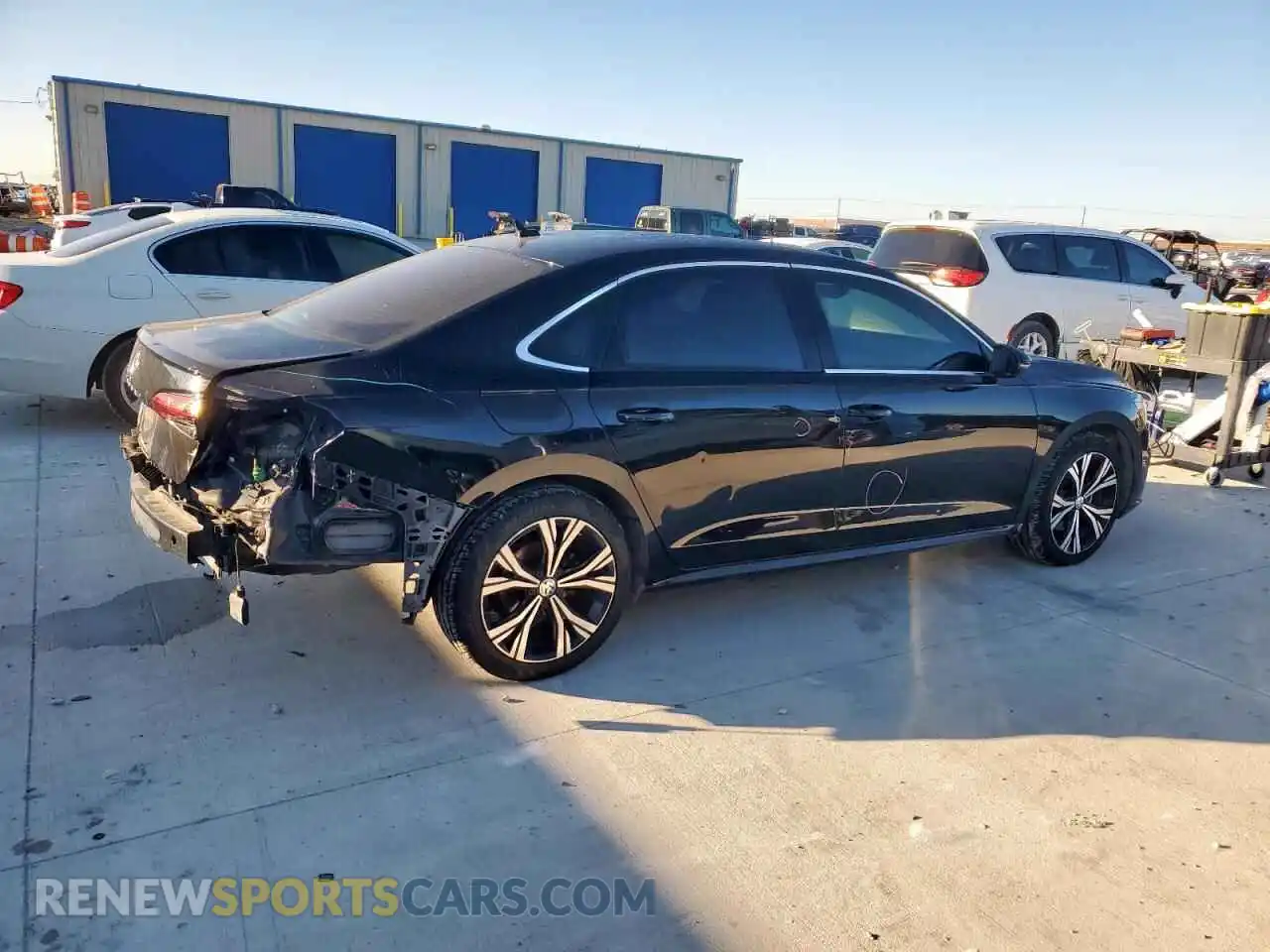 3 Photograph of a damaged car 1VWSA7A35MC005221 VOLKSWAGEN PASSAT 2021