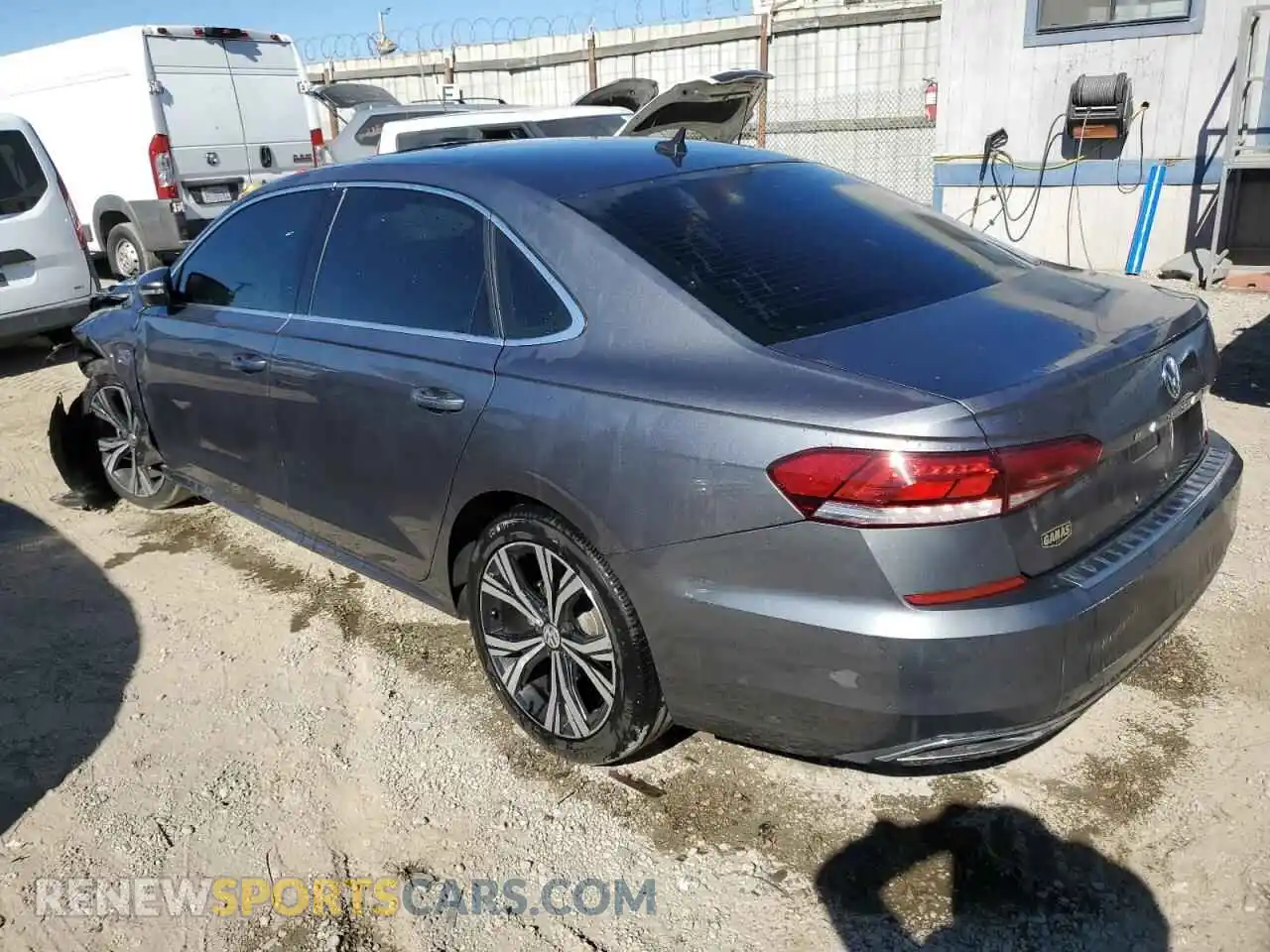 2 Photograph of a damaged car 1VWSA7A35MC014677 VOLKSWAGEN PASSAT 2021