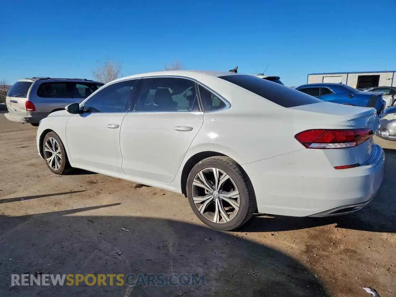 2 Photograph of a damaged car 1VWSA7A36MC001050 VOLKSWAGEN PASSAT 2021