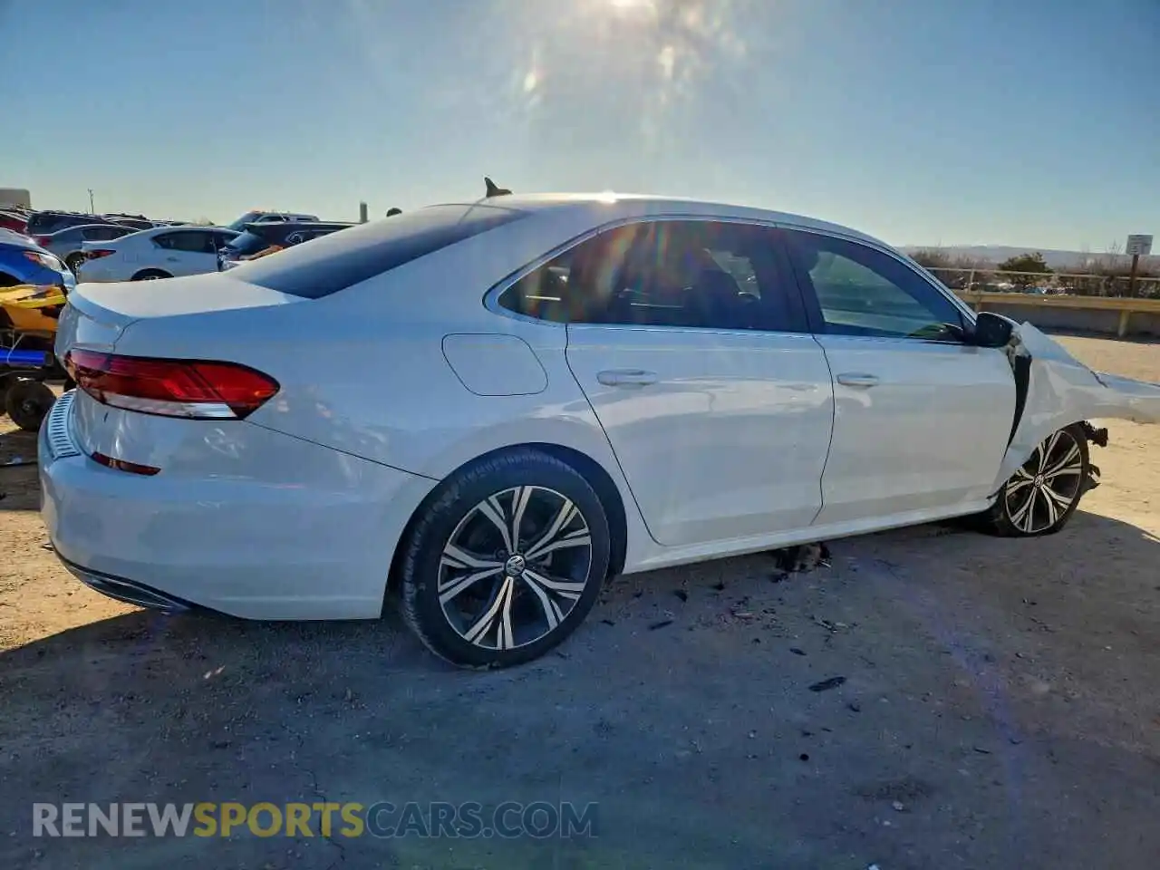 3 Photograph of a damaged car 1VWSA7A36MC001050 VOLKSWAGEN PASSAT 2021