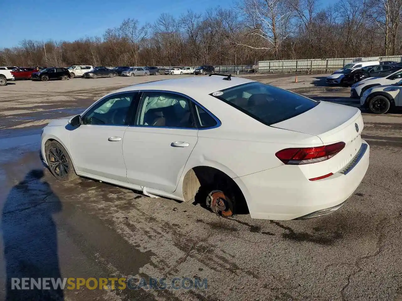 2 Photograph of a damaged car 1VWSA7A39MC005173 VOLKSWAGEN PASSAT 2021