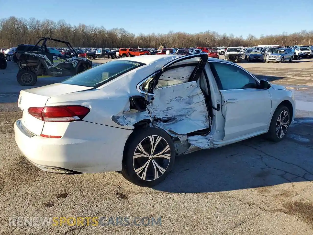 3 Photograph of a damaged car 1VWSA7A39MC005173 VOLKSWAGEN PASSAT 2021