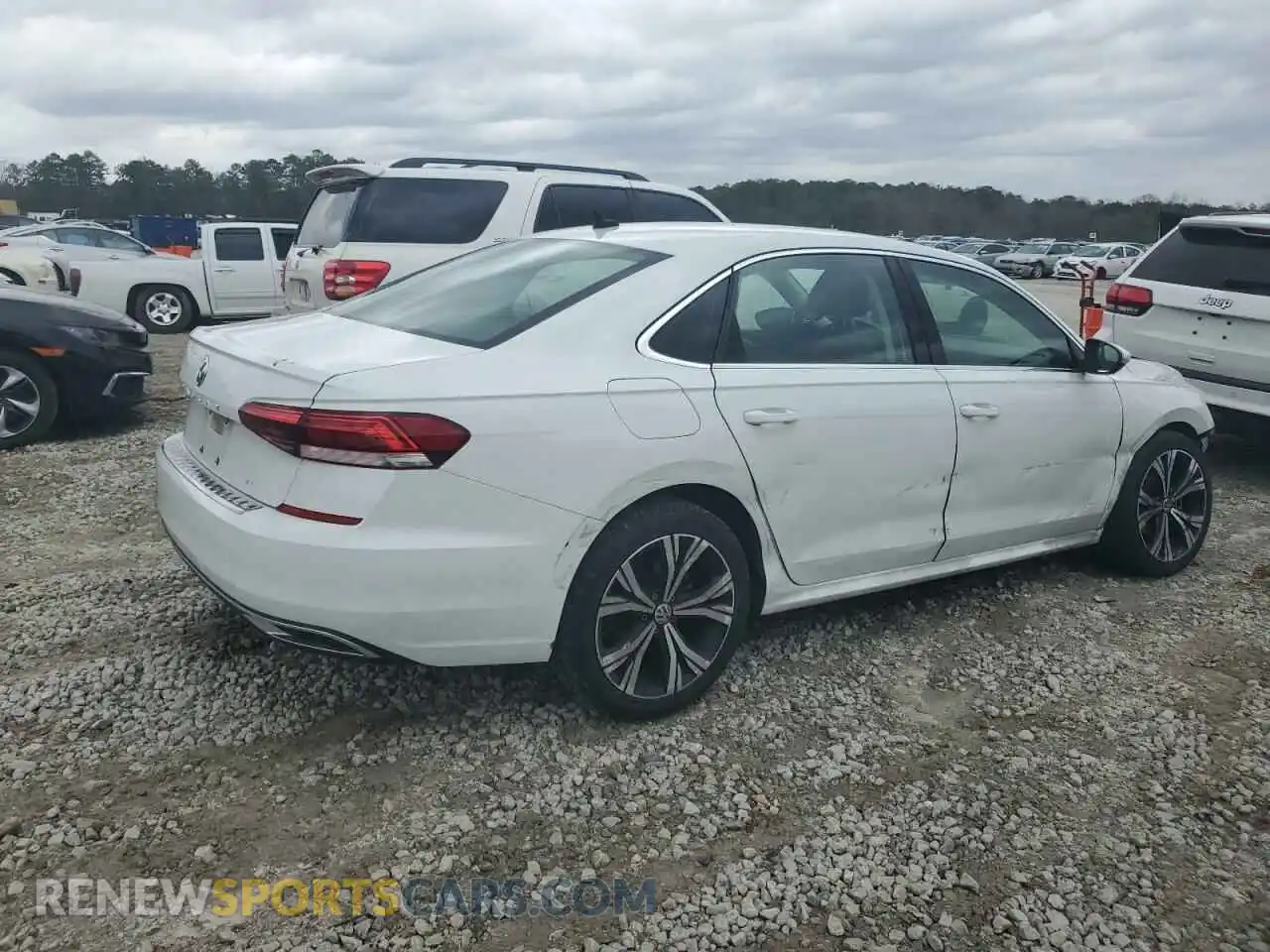 3 Photograph of a damaged car 1VWSA7A39MC005691 VOLKSWAGEN PASSAT 2021