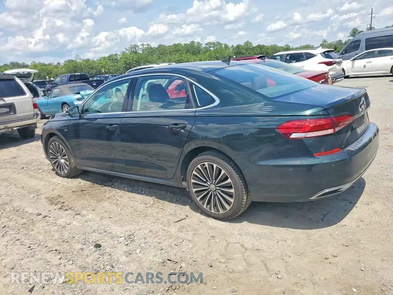2 fotografías del automóvil dañado 1VWBA7A32NC003881 VOLKSWAGEN PASSAT 2022