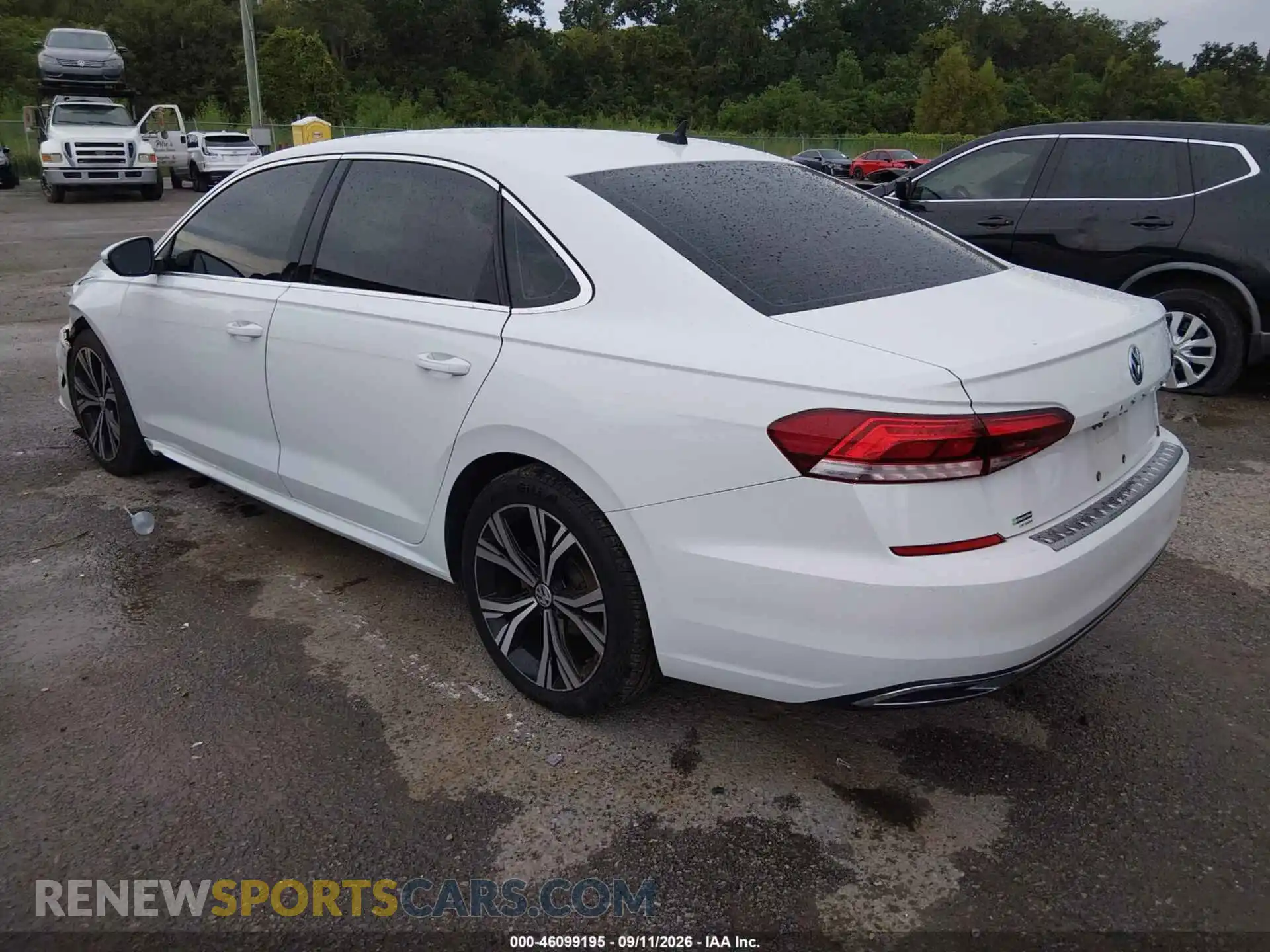 3 fotografías del automóvil dañado 1VWSA7A39NC004056 VOLKSWAGEN PASSAT 2022