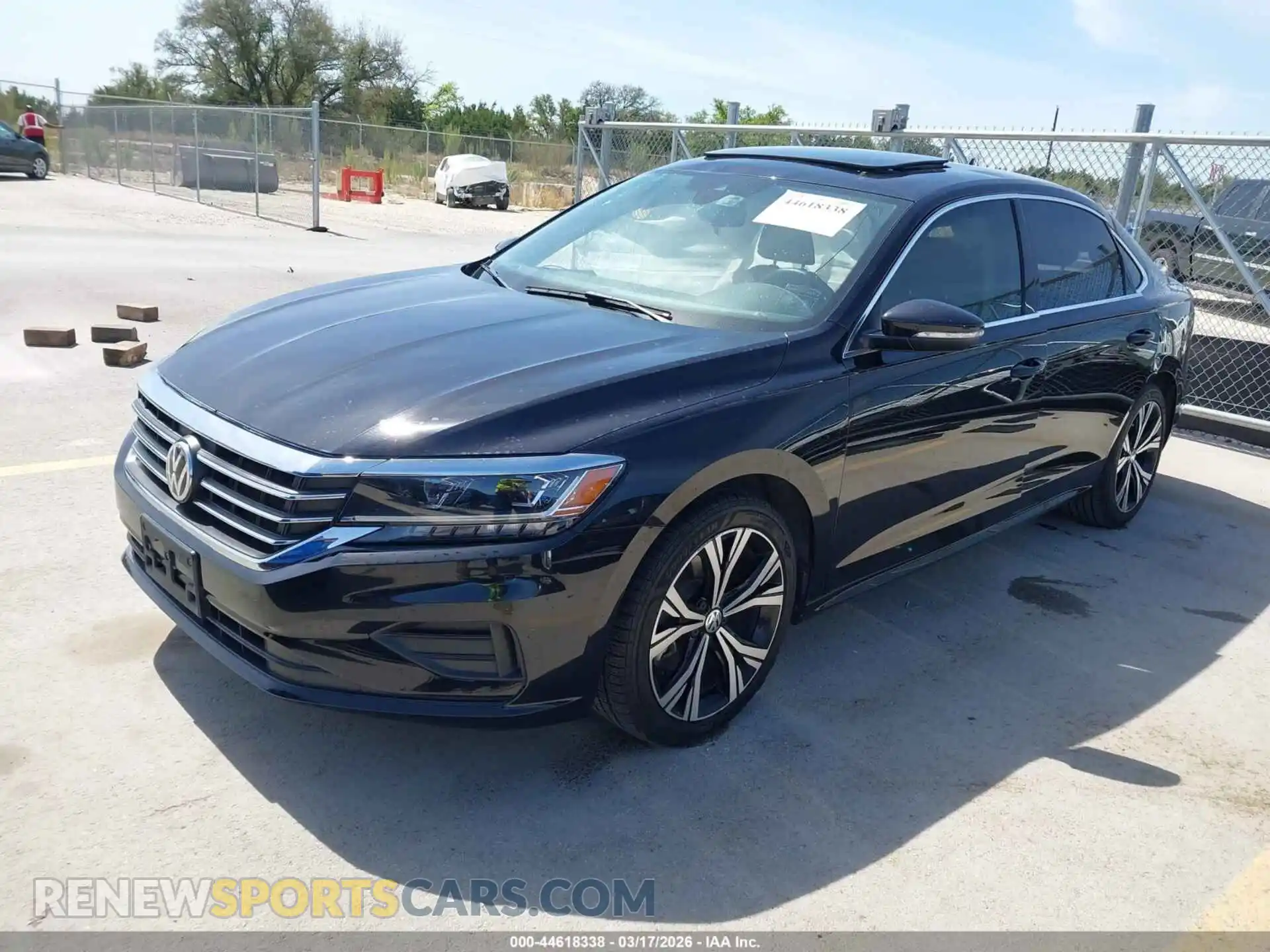 2 Photograph of a damaged car 1VWSA7A39NC004588 VOLKSWAGEN PASSAT 2022