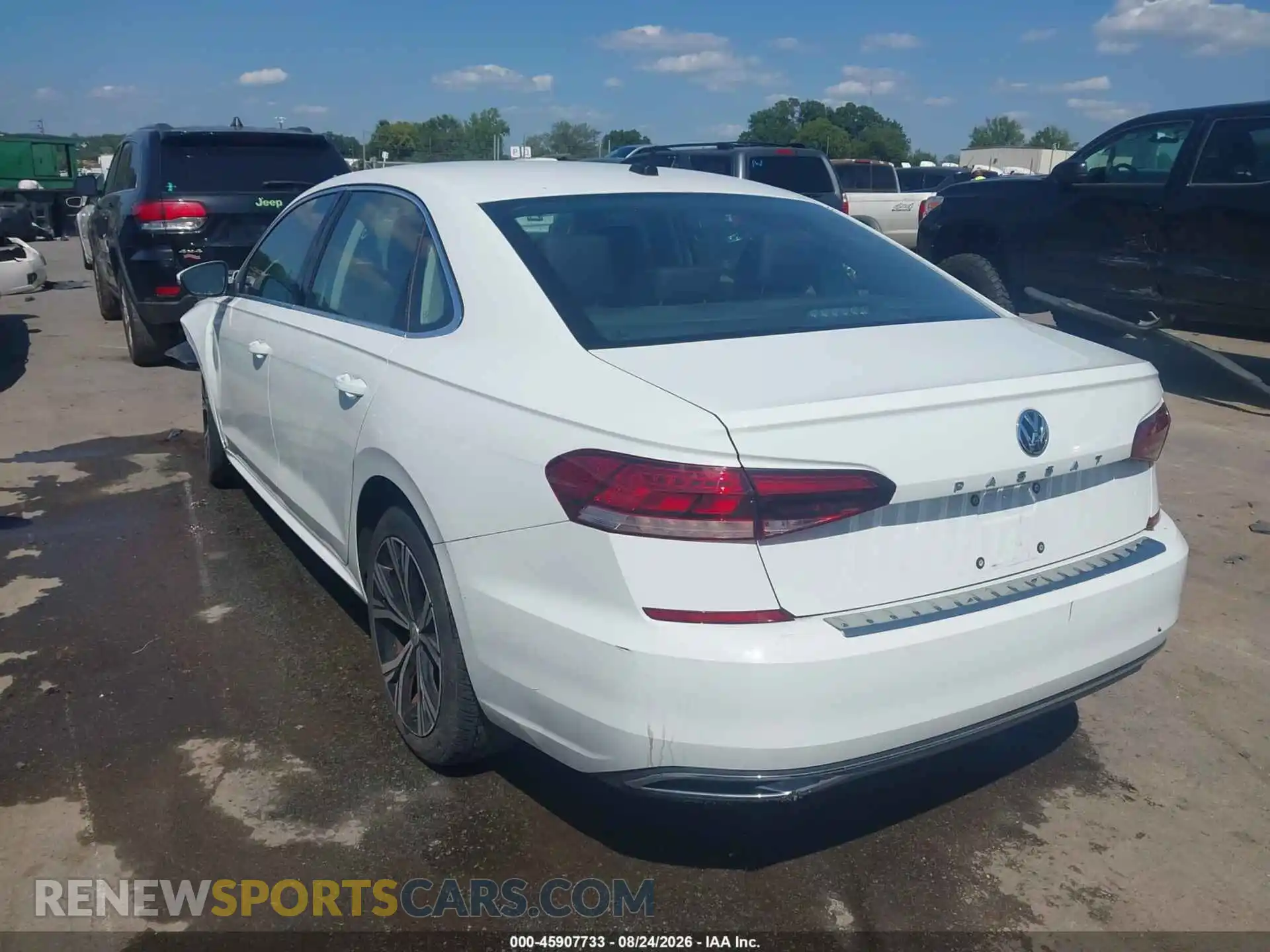 3 fotografías del automóvil dañado 1VWSA7A39NC004932 VOLKSWAGEN PASSAT 2022