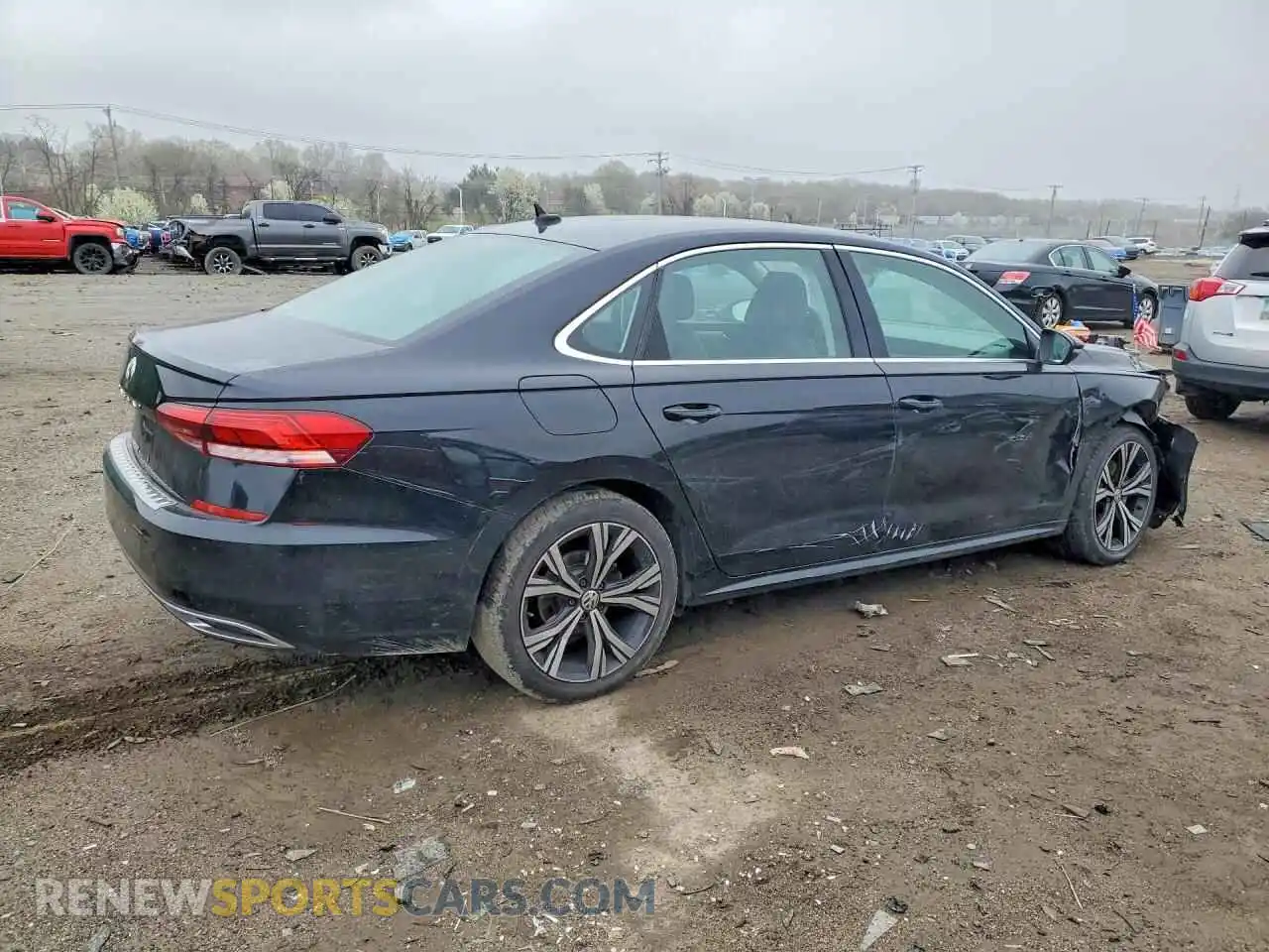 3 Photograph of a damaged car 1VWSA7A3XNC002994 VOLKSWAGEN PASSAT 2022