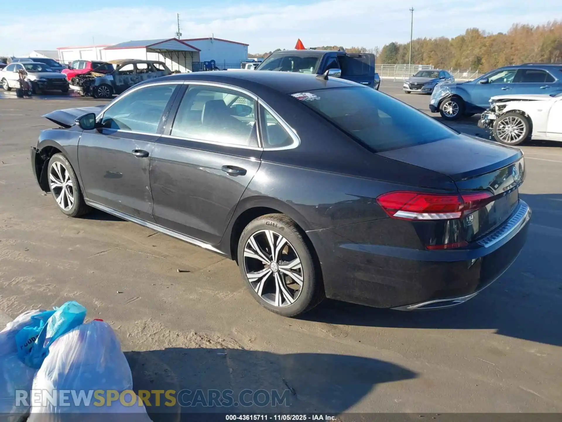 3 Photograph of a damaged car 1VWSA7A3XNC007631 VOLKSWAGEN PASSAT 2022