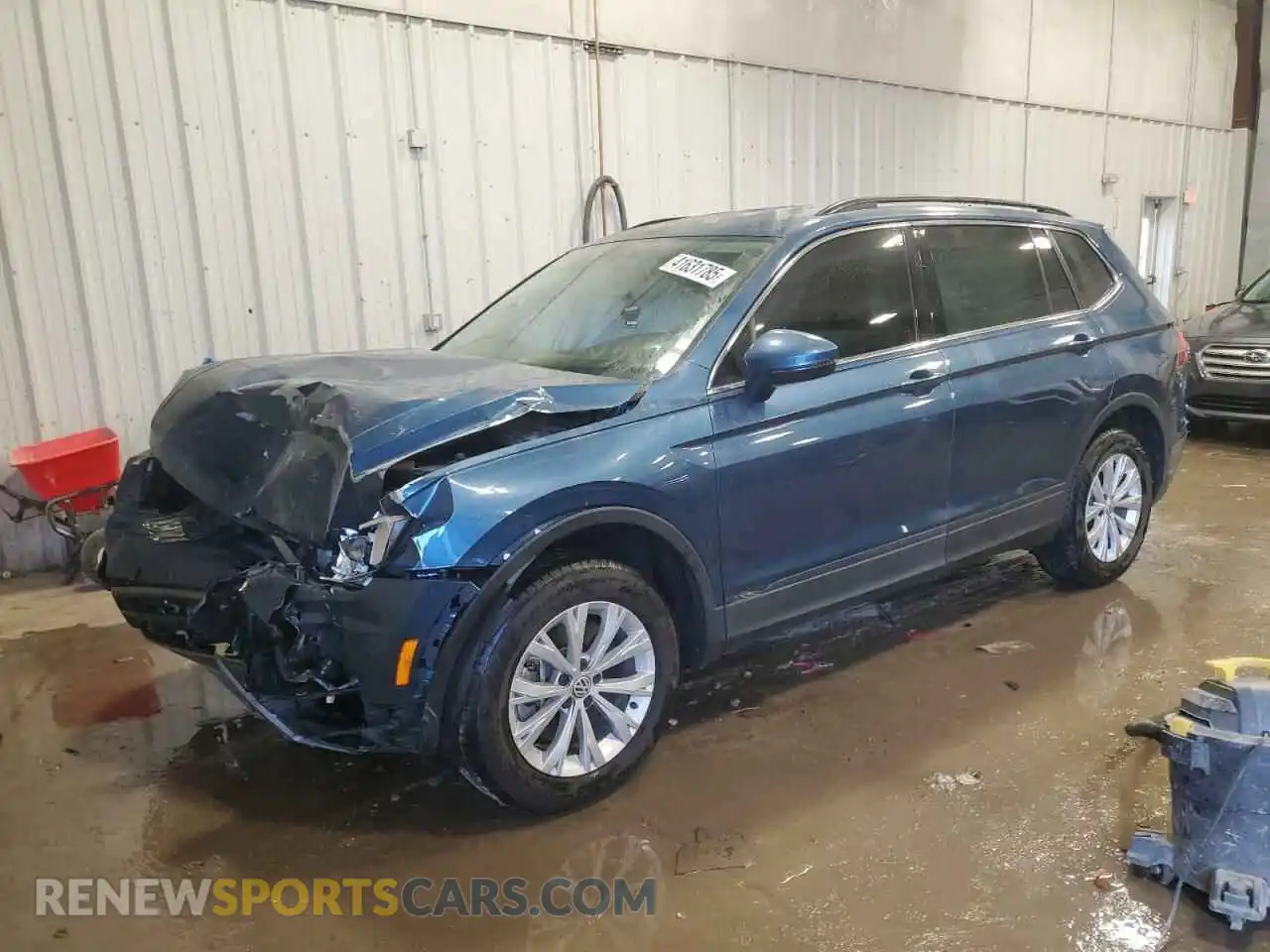1 Photograph of a damaged car 3VV2B7AX2KM048382 VOLKSWAGEN TIGUAN 2019