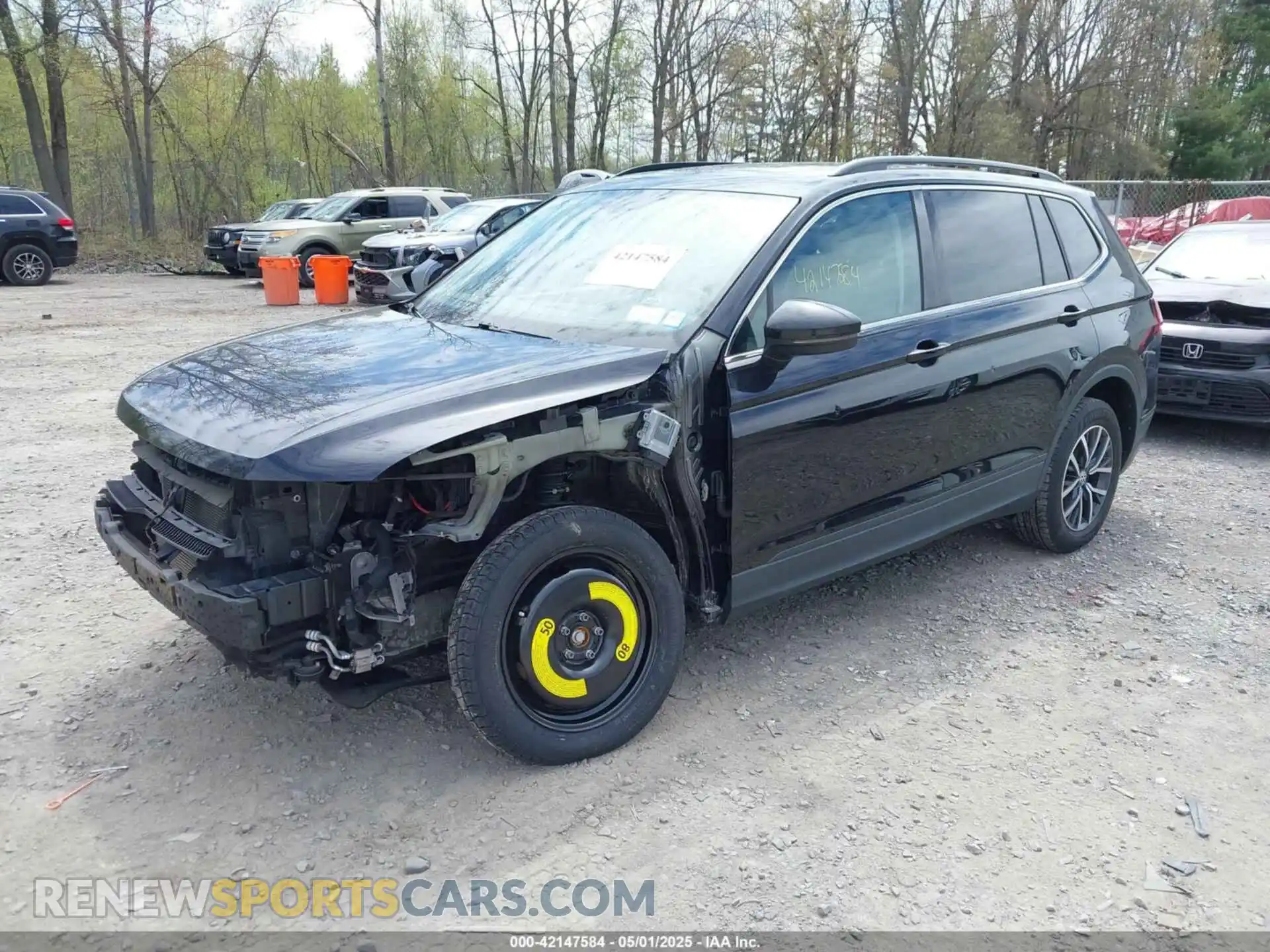2 Photograph of a damaged car 3VV2B7AX7KM174382 VOLKSWAGEN TIGUAN 2019