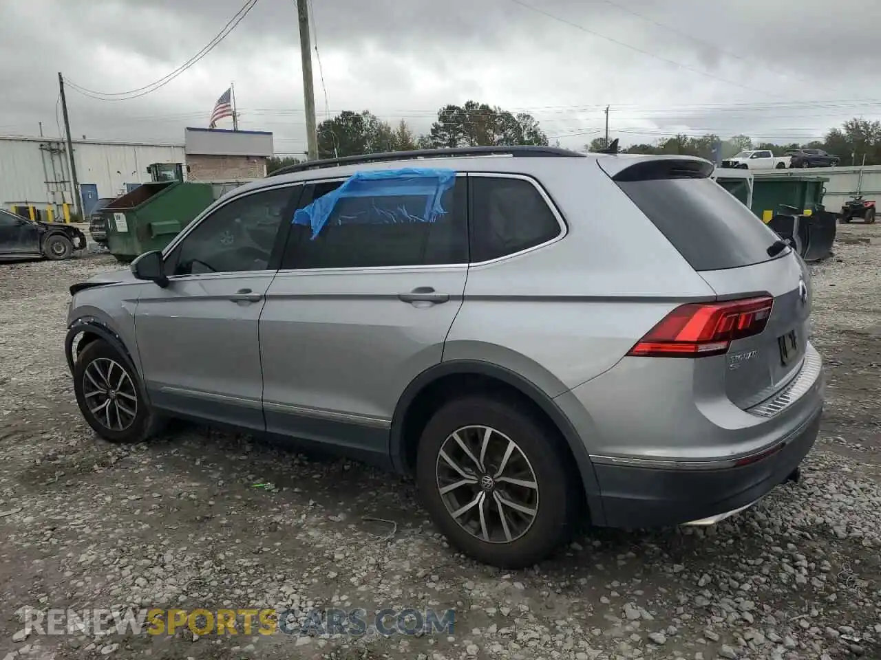 2 Photograph of a damaged car 3VV2B7AX1LM047385 VOLKSWAGEN TIGUAN 2020