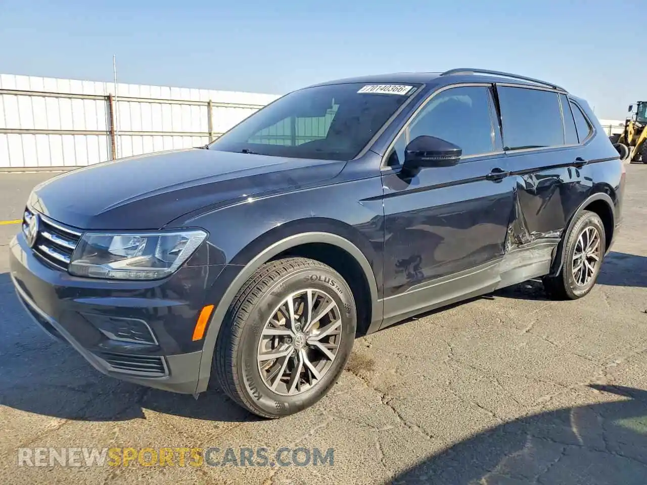 1 Photograph of a damaged car 3VV0B7AX4MM041864 VOLKSWAGEN TIGUAN 2021