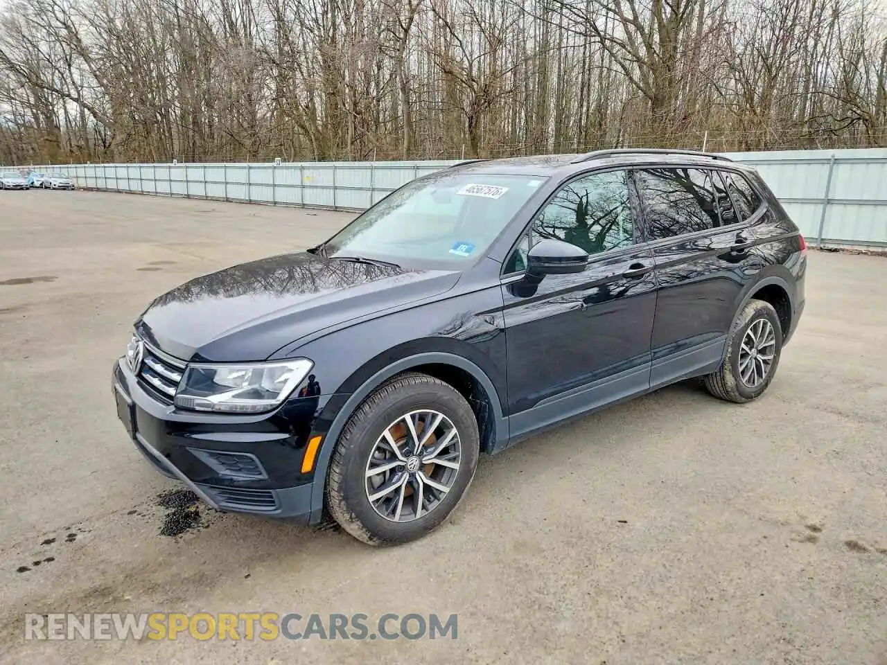 1 Photograph of a damaged car 3VV0B7AX7MM028039 VOLKSWAGEN TIGUAN 2021