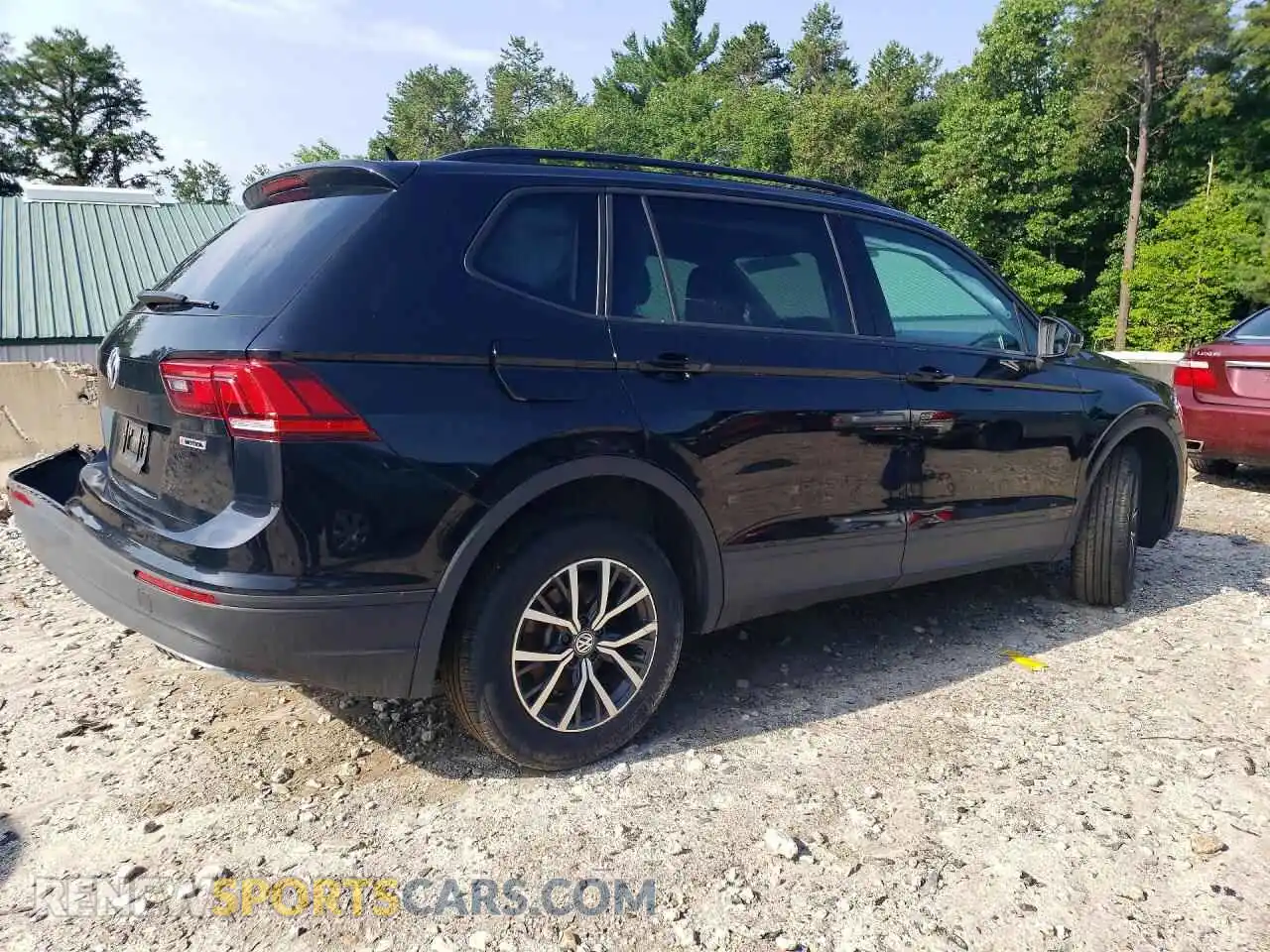 3 Photograph of a damaged car 3VV0B7AX8MM036327 VOLKSWAGEN TIGUAN 2021
