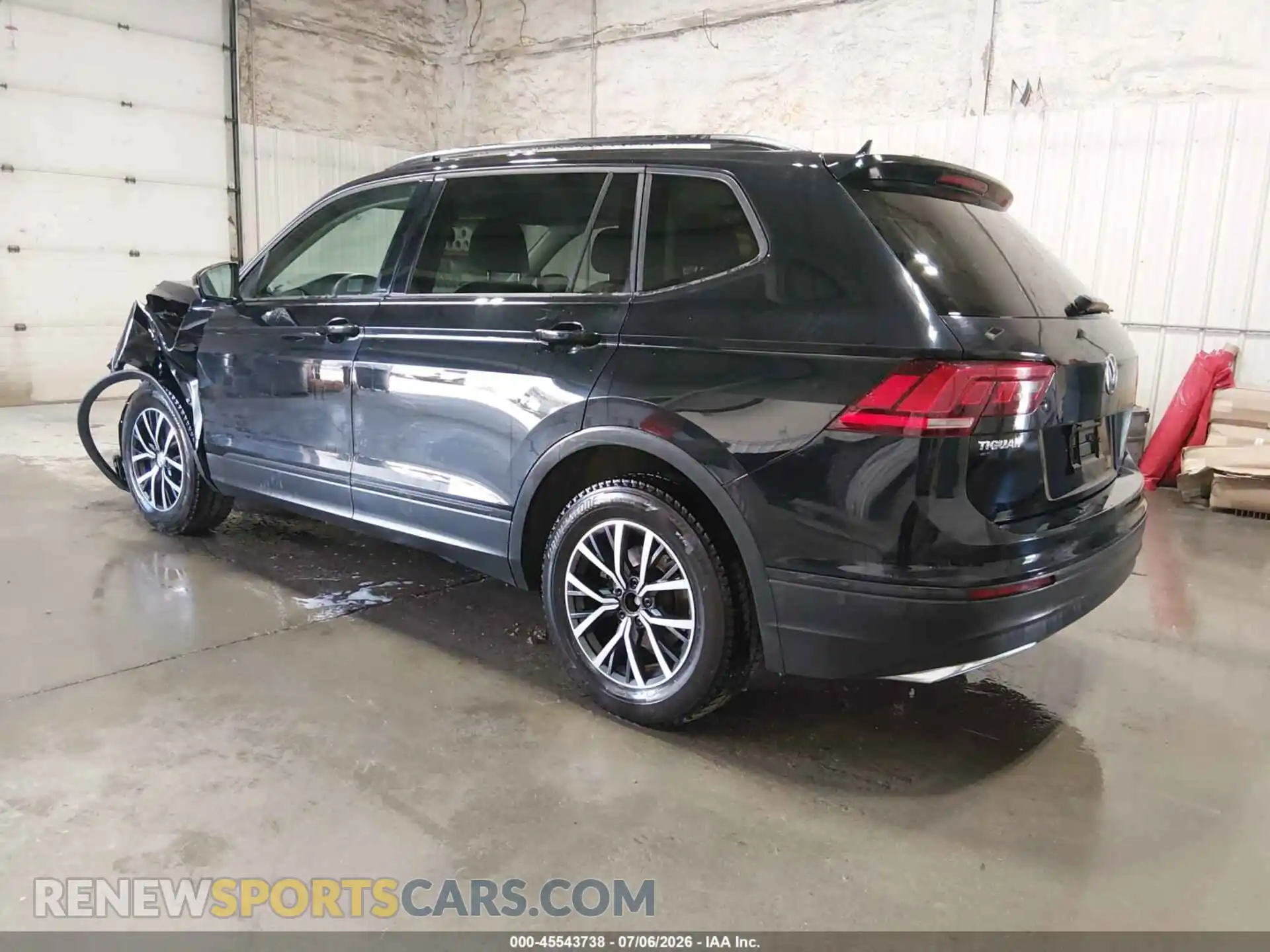 3 Photograph of a damaged car 3VV0B7AX9MM043254 VOLKSWAGEN TIGUAN 2021