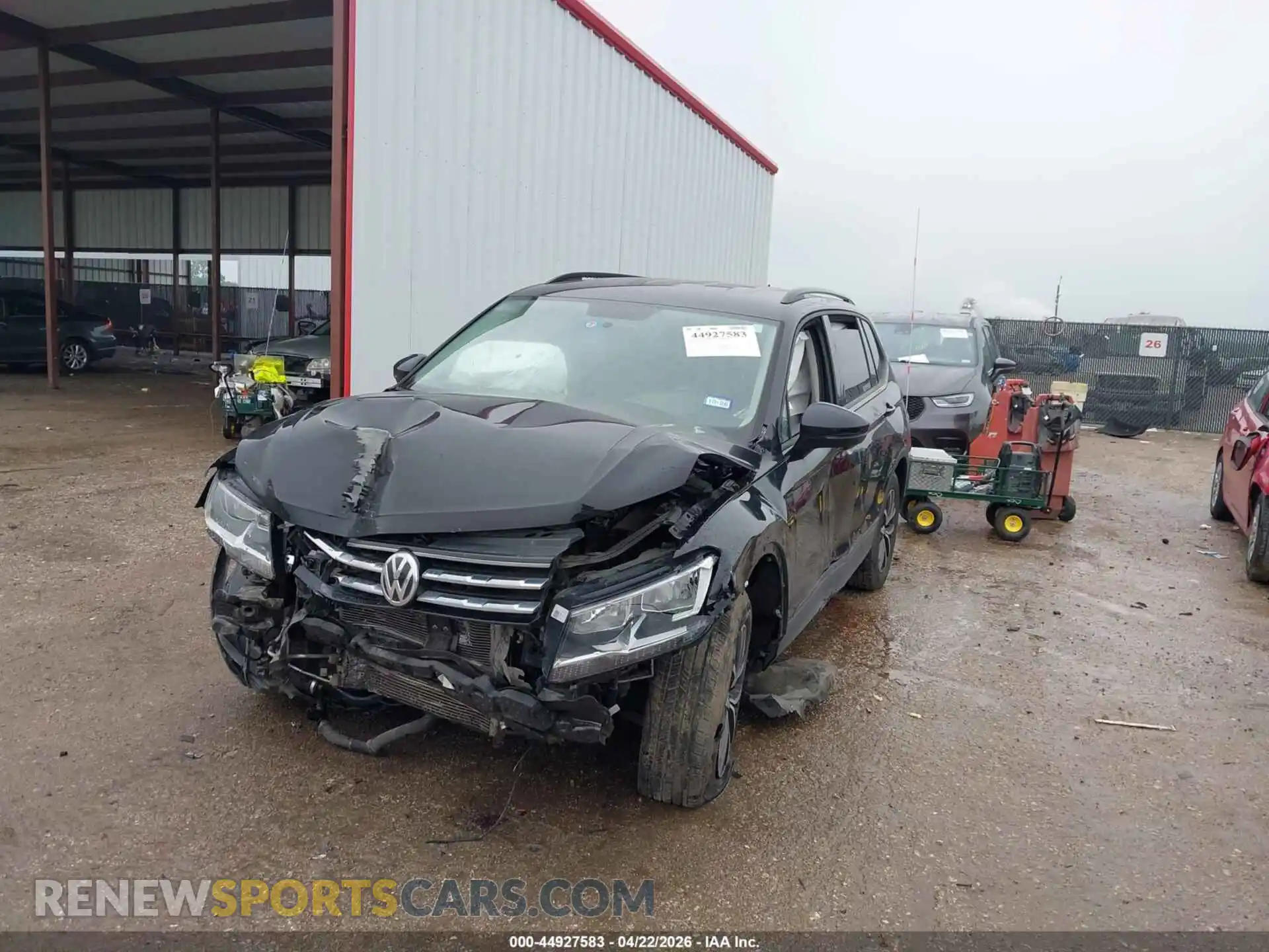2 Photograph of a damaged car 3VV1B7AX1MM003531 VOLKSWAGEN TIGUAN 2021
