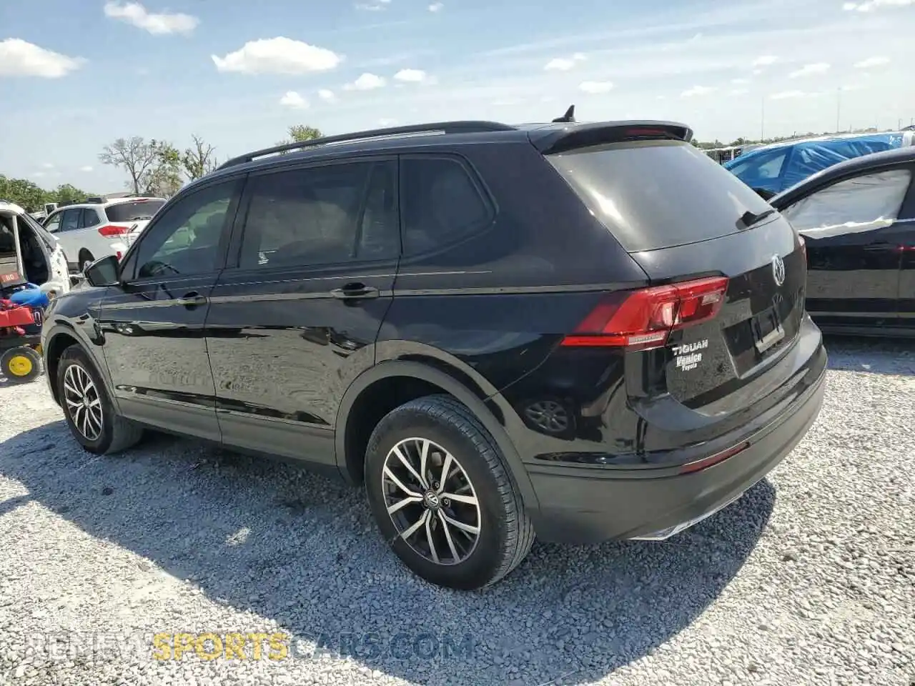 2 Photograph of a damaged car 3VV1B7AX1MM066726 VOLKSWAGEN TIGUAN 2021