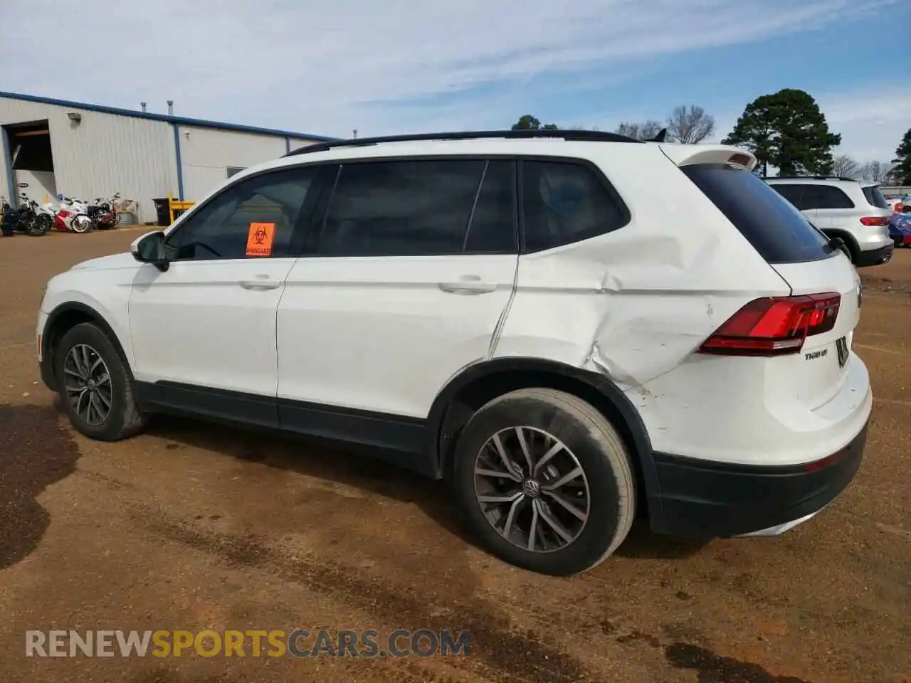 2 Photograph of a damaged car 3VV1B7AX3MM045392 VOLKSWAGEN TIGUAN 2021
