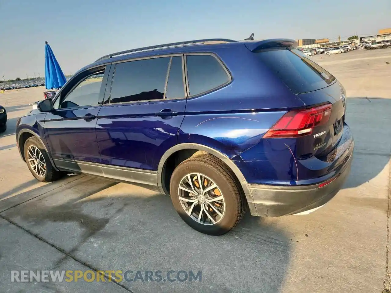 2 Фотография поврежденного автомобиля 3VV1B7AX5MM066860 VOLKSWAGEN TIGUAN 2021