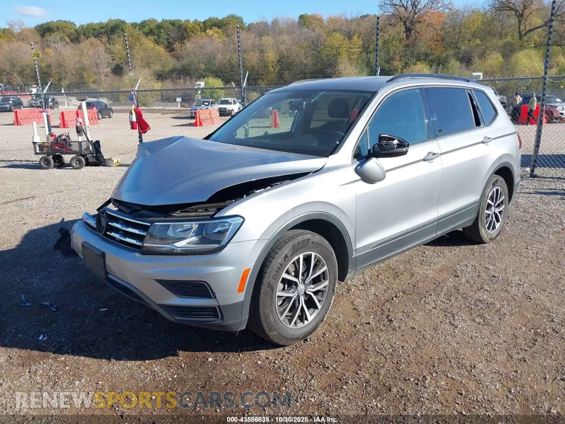 2 Photograph of a damaged car 3VV1B7AX6MM099110 VOLKSWAGEN TIGUAN 2021