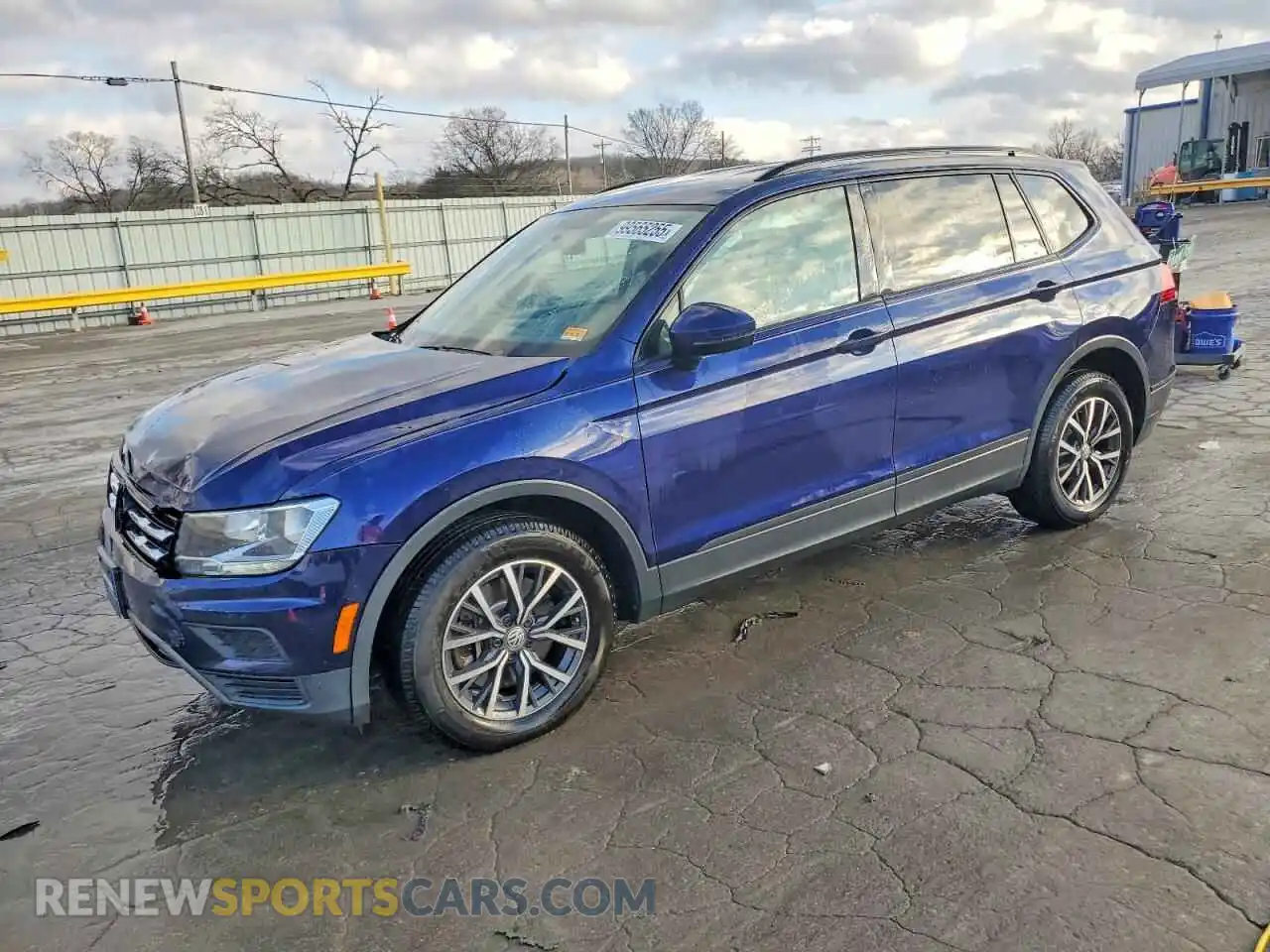 1 Photograph of a damaged car 3VV1B7AX8MM012159 VOLKSWAGEN TIGUAN 2021
