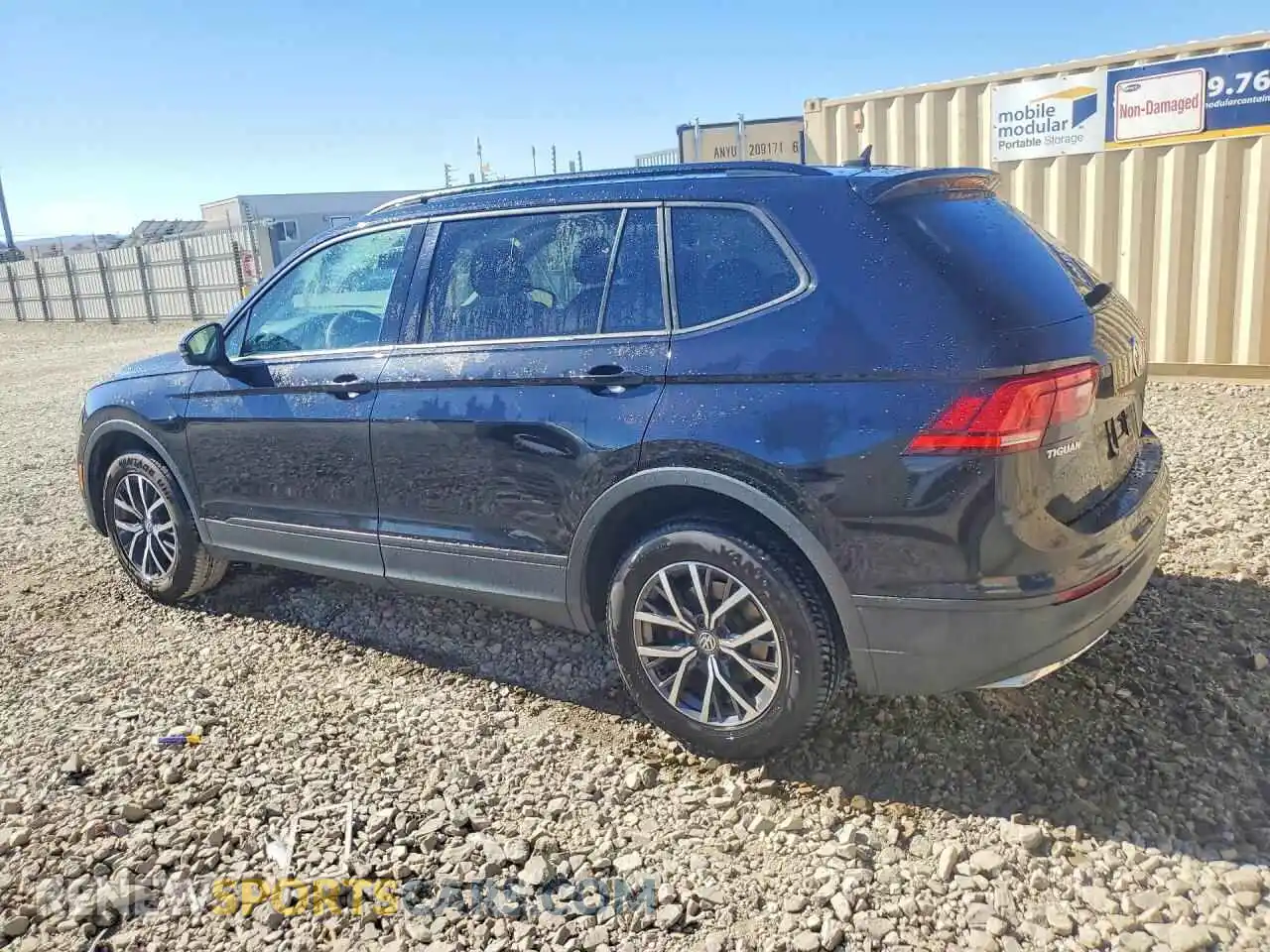 2 Photograph of a damaged car 3VV1B7AX9MM020643 VOLKSWAGEN TIGUAN 2021